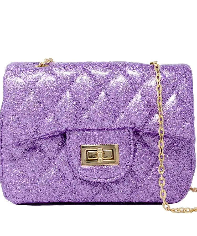 Zomi Gems Classic Sparkle Mini Bag - Purple