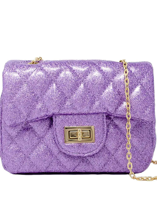 Zomi Gems Classic Sparkle Mini Bag - Purple