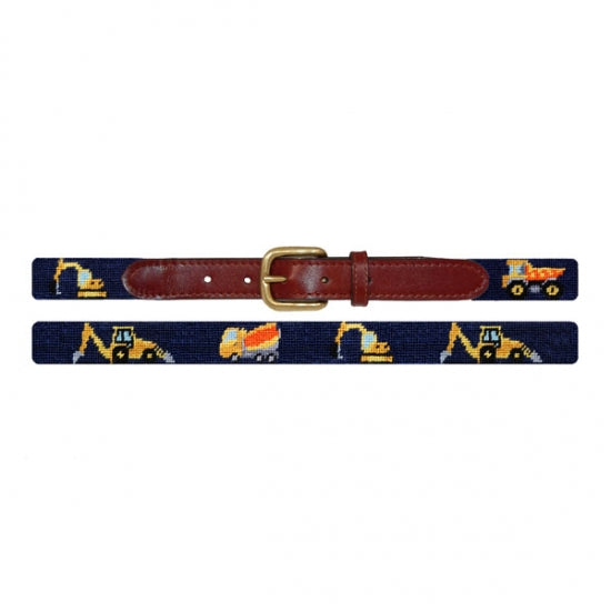 Smathers and Branson Construction Children's Needlepoint Belt