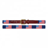American Flag Children's Needlepoint Belt