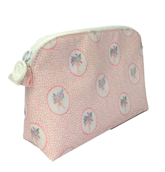 TRVL Design Goodie Bag - Pink Floral Medallion