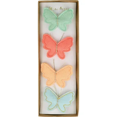 Meri Meri Felt Butterfly Hair Clips