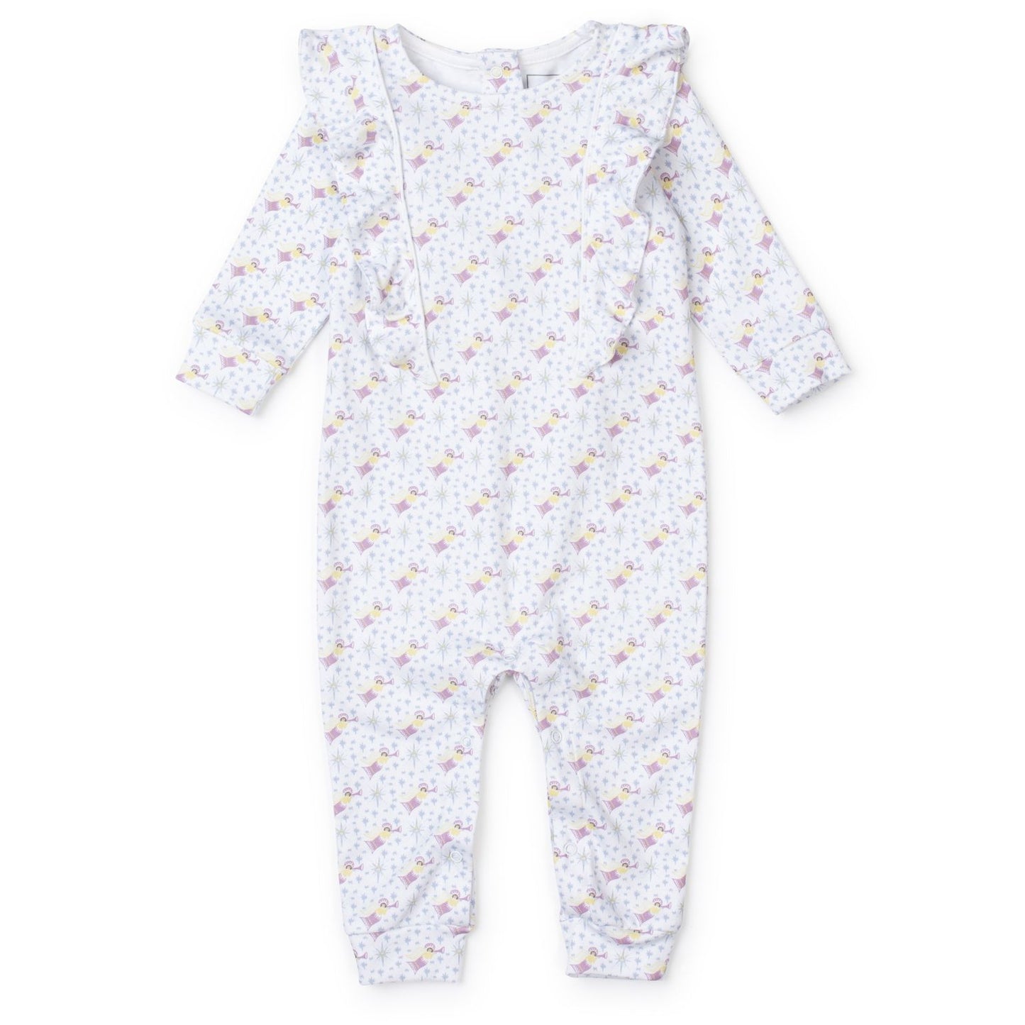 Lila and Hayes Evelyn Romper - Angels