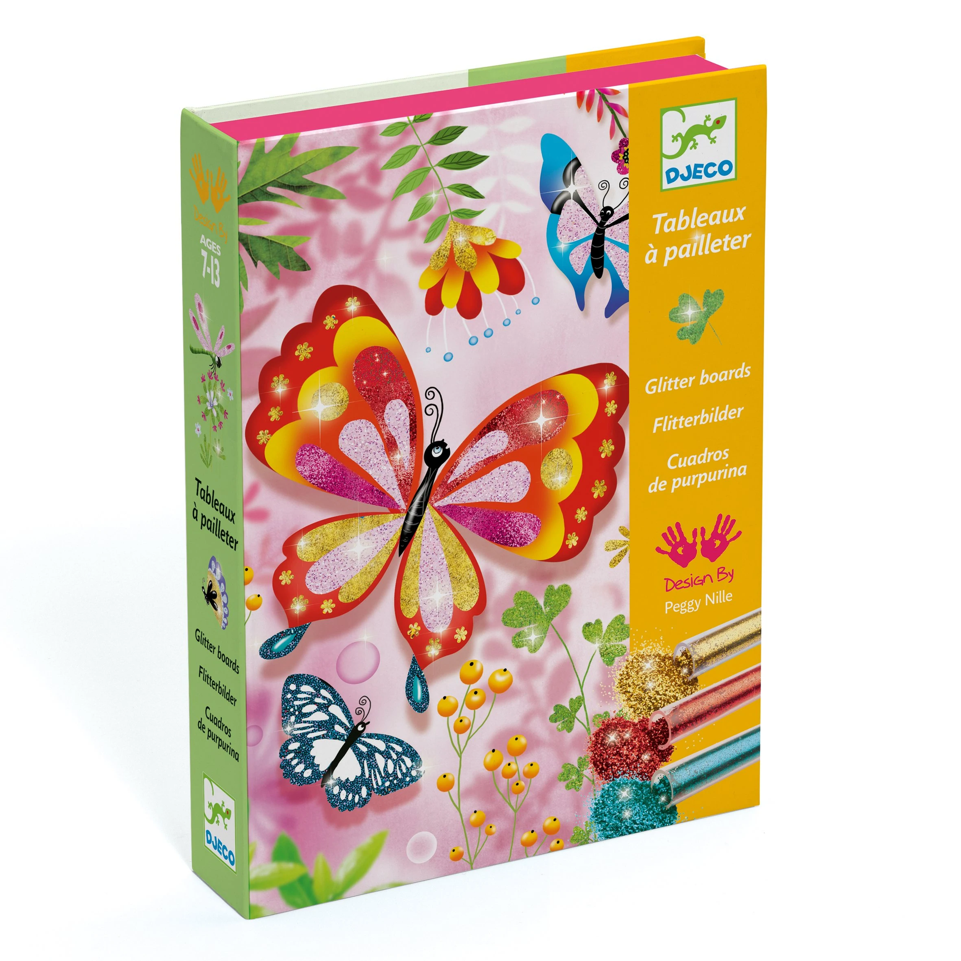 Djeco Glitter Art - Butterflies