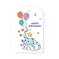 Dogwood Hill Happy Birthday Dinosaur Gift Tags