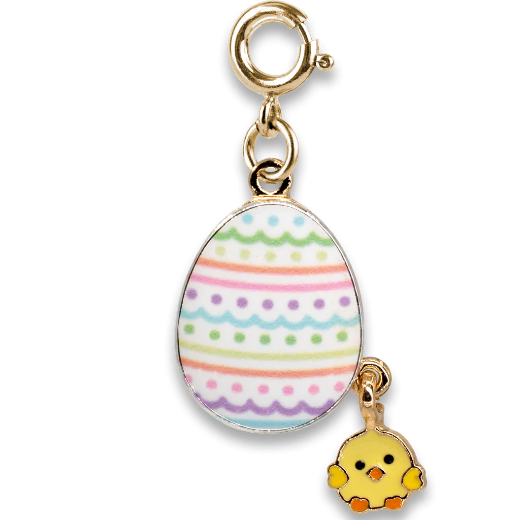 CHARM IT! Gold Easter Egg Charm