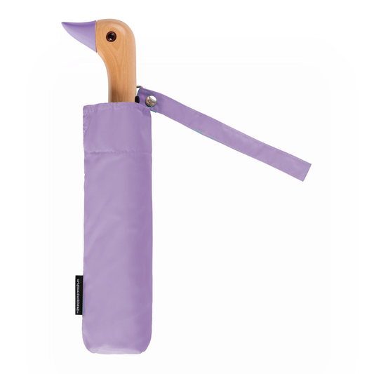 Original Duckhead Compact Eco-Friendly Wind Resistant Umbrella - Lilac
