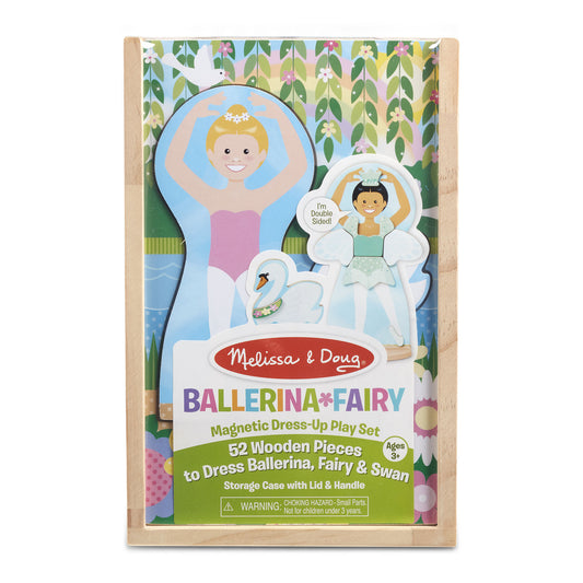 Magnetic Dress-up Playset Ballerina Fairy