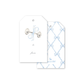 Dogwood Hill Rattle and Bow Blue Gift Tags