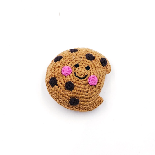 Chocolate Chip Cookie Rattle Pebble