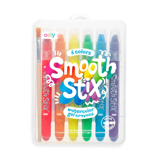 Ooly 6 Colors Smooth Stix
