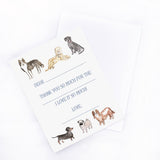 Puppy Dog Thank You Notecards Over the Moon