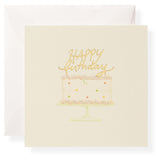 Happy Birthday Cake Enclosure Card