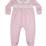 Nellapima Smocked Bows Footie
