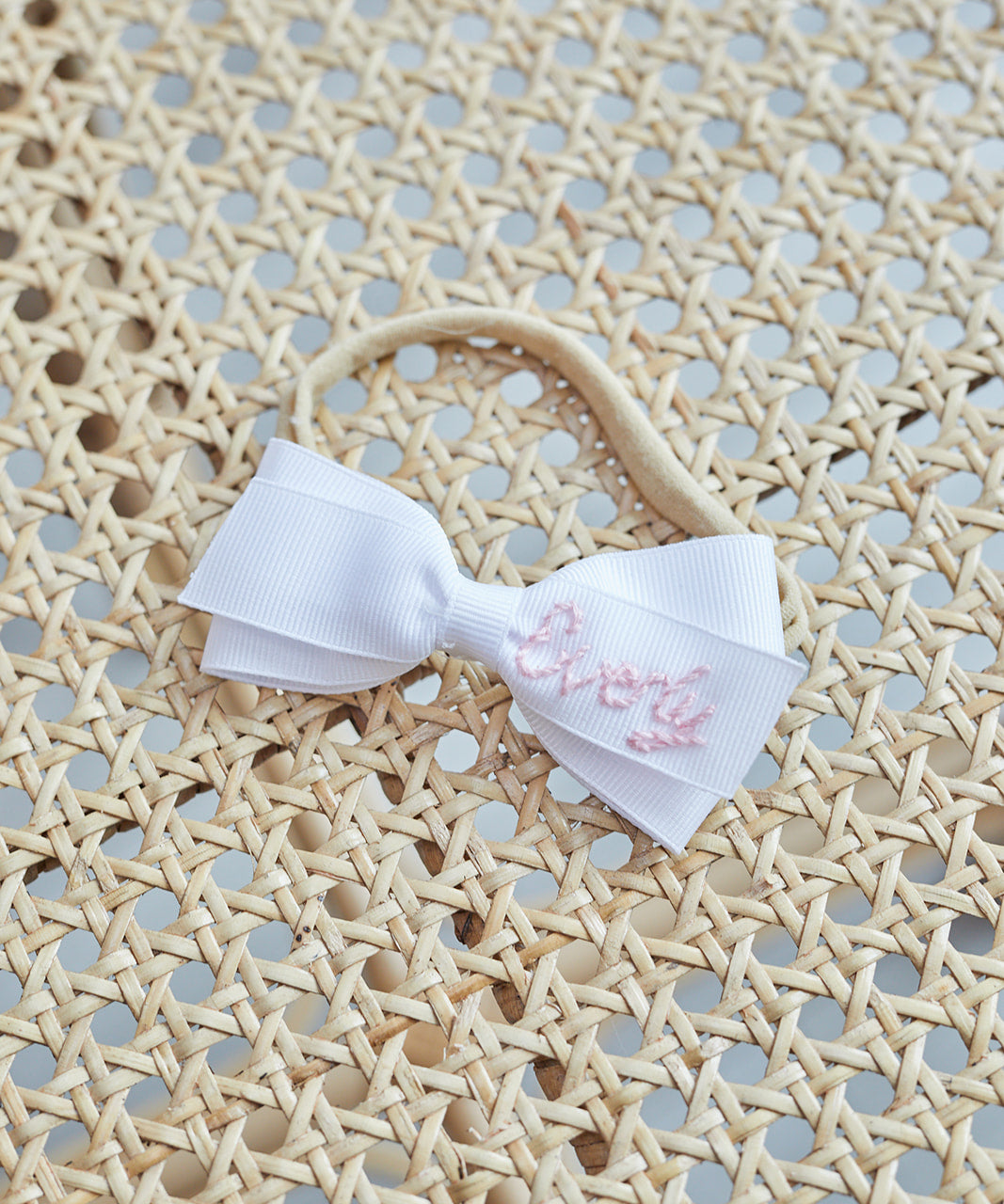 Winn and William Custom Name Hair  Bow