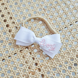 Winn and William Custom Name Hair  Bow
