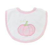 Pink Pumpkin Bib 3 Marthas at JoJo Mommy Dallas