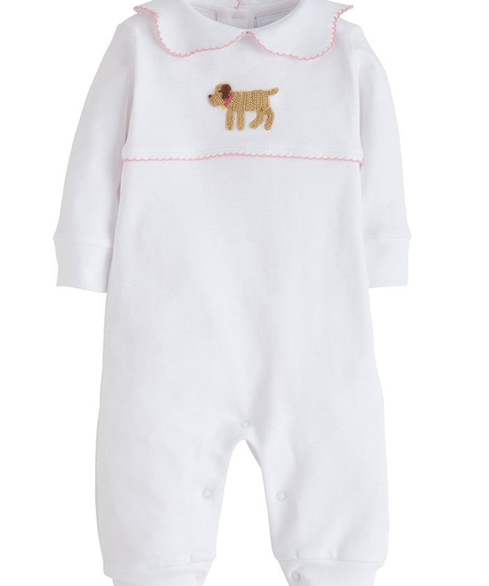 Little English Puppy Lab Playsuit