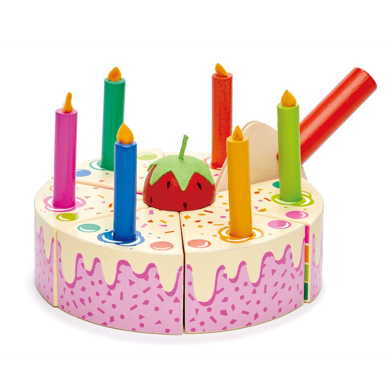 Rainbow Birthday Cake Tender Leaf Toys