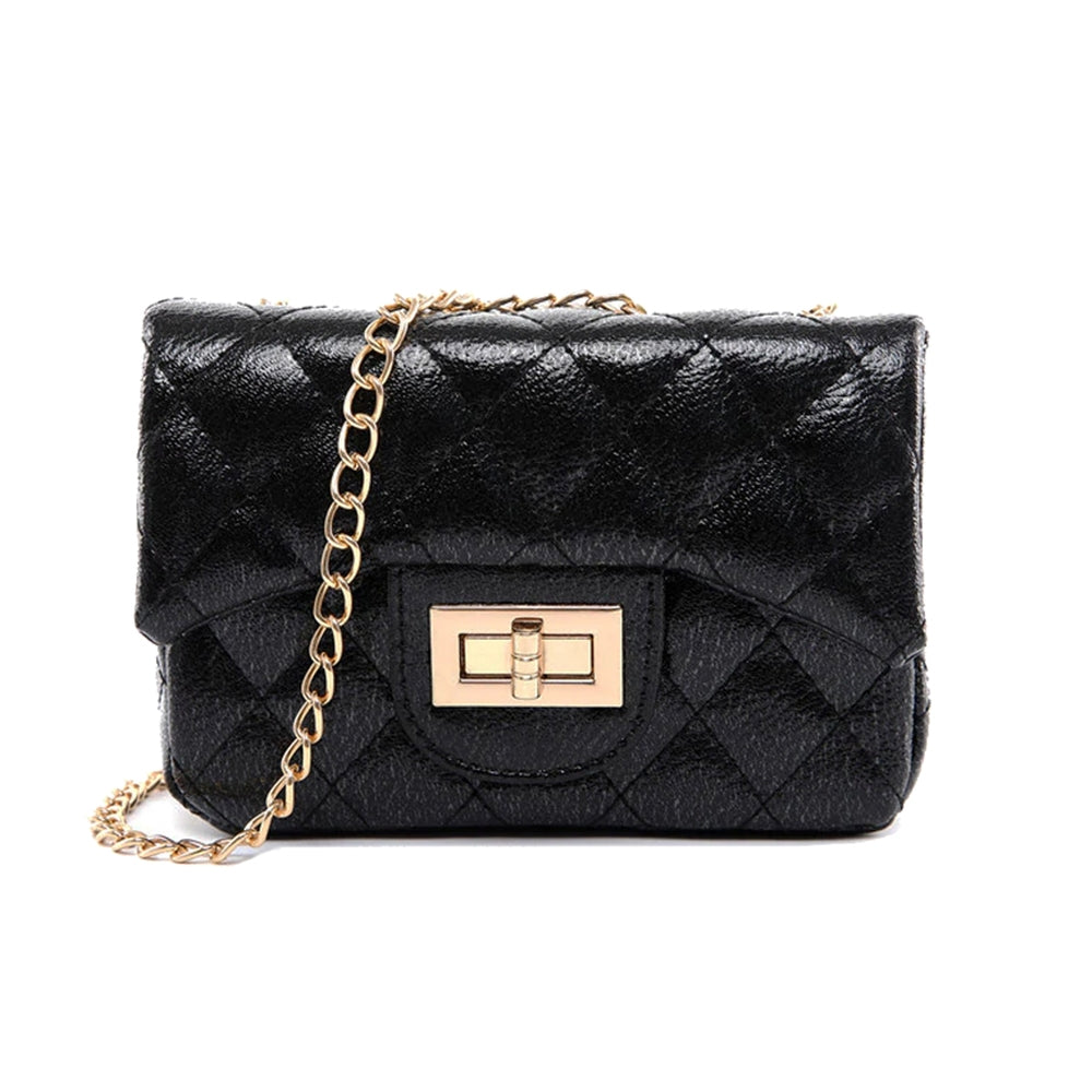 Classic Mini Kids Purse - Black Jojo Mommy Dallas