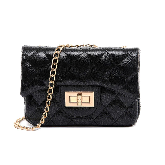 Classic Mini Kids Purse - Black Jojo Mommy Dallas