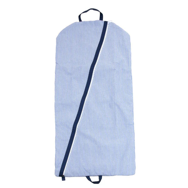 Seersucker Hanging Garment Bag