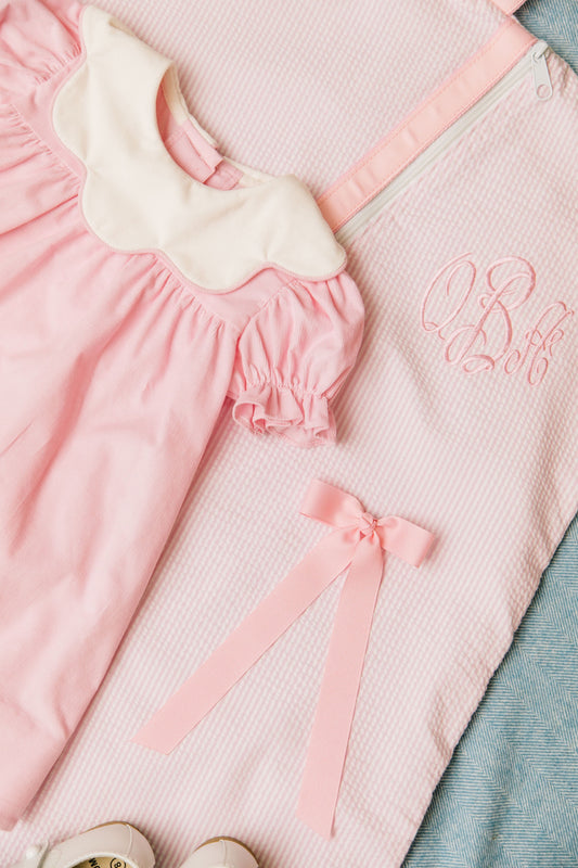 Wee Ones Long Tail Grosgrain Hair Bow Dallas