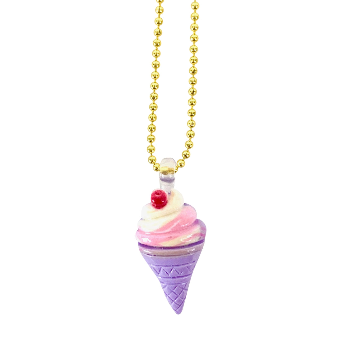 Pop Cutie Gacha Pastel Ice Cream Kids Necklaces