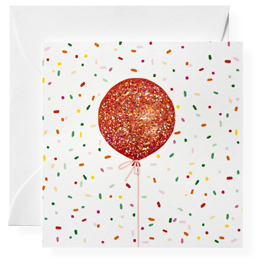 Confetti Balloon Gift Enclosure Card