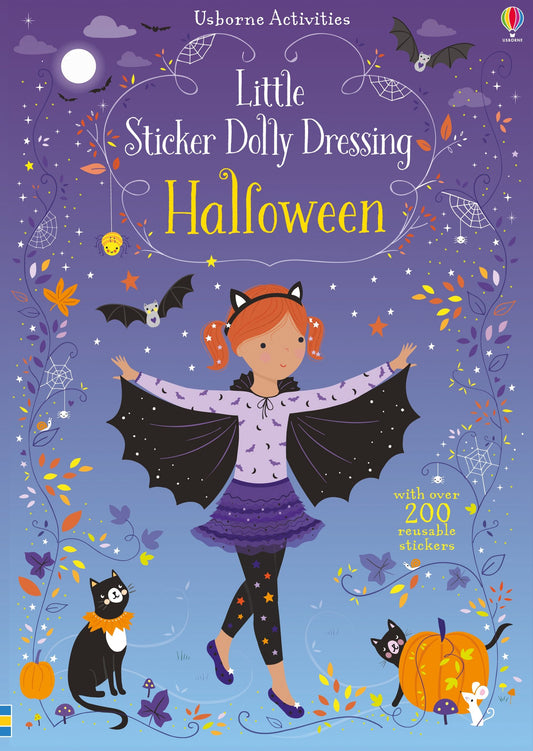 usborne Little Sticker Dolly Dressing - Halloween