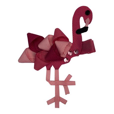 Hot Pink Flamingo Hair Clip