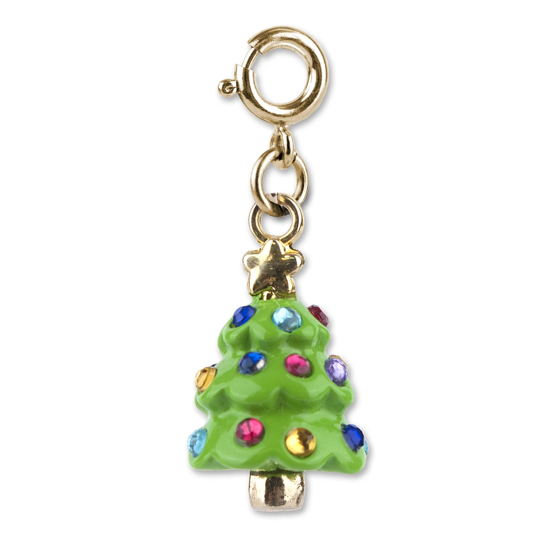 CHARM IT! Gold Christmas Tree Charm