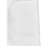 Nellapima Basketweave Baby Blanket - White Picot Trim