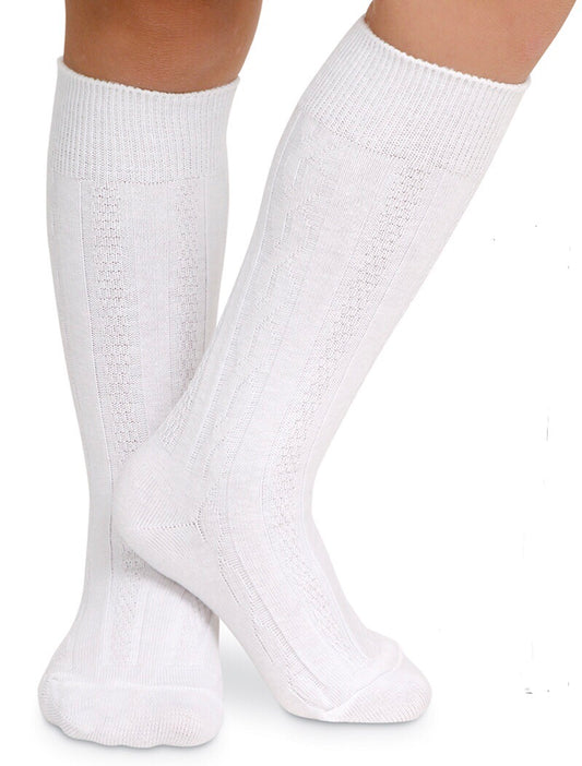 Jefferies Socks Cable Knit Knee High Children's Store Dallas
