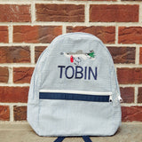 oh mint navy backpack fishing lure monogram