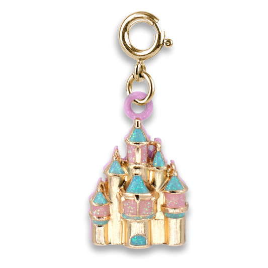 Gold Castle Charm made by CHARM IT!