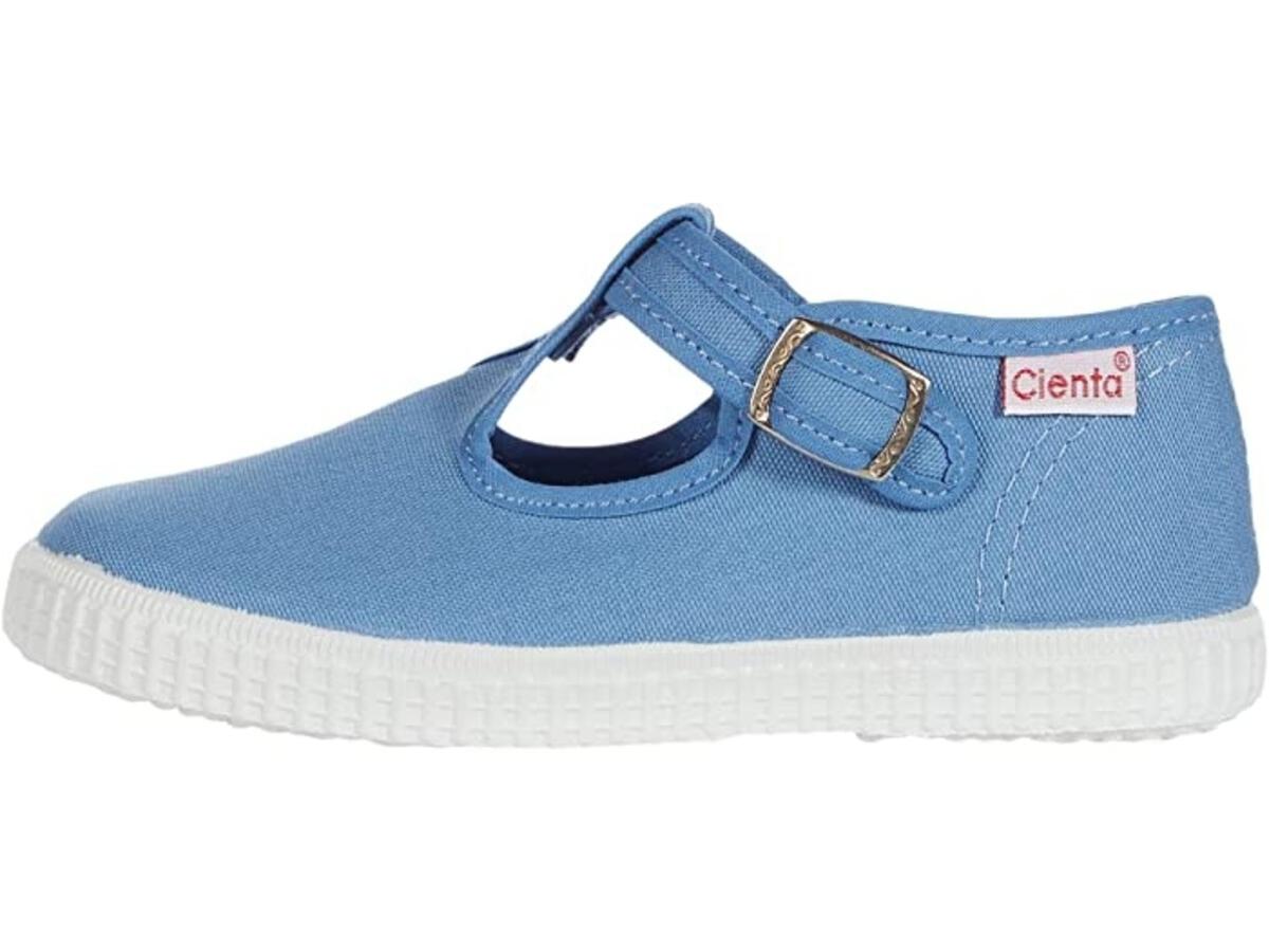Cienta T-Strap Shoe French Blue