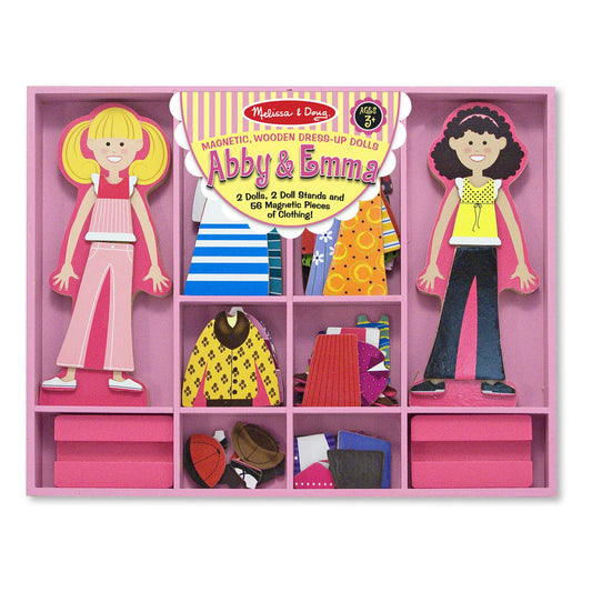 Abby & Emma Magnetic Dress-Up Set Melissa and Doug