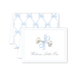 Dogwood Hill Rattle and Blue Bow Card