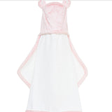 Little Giraffe Pink Baby Luxe Hooded Towel