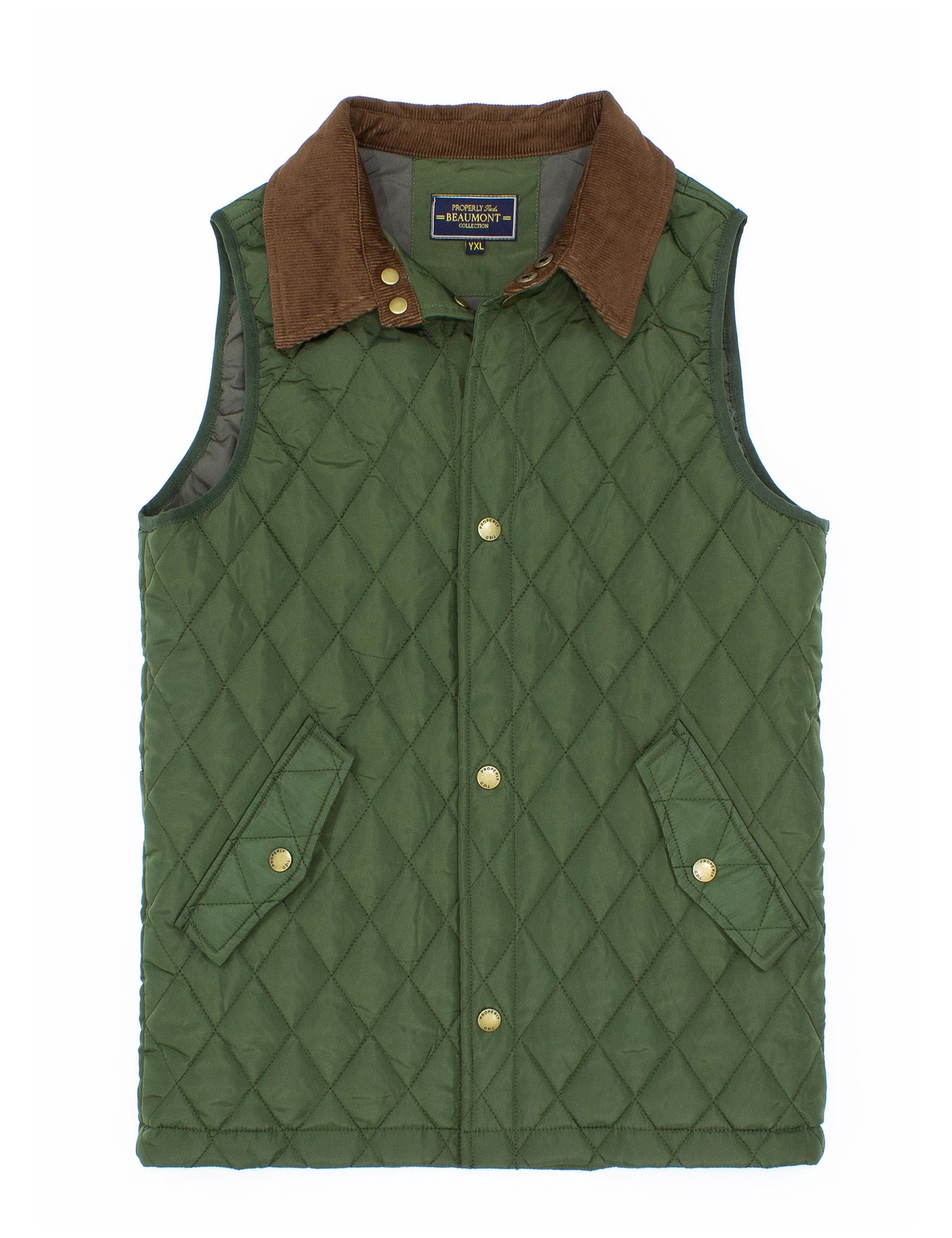 Beaumont Vest - Olive