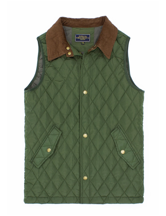 Beaumont Vest - Olive