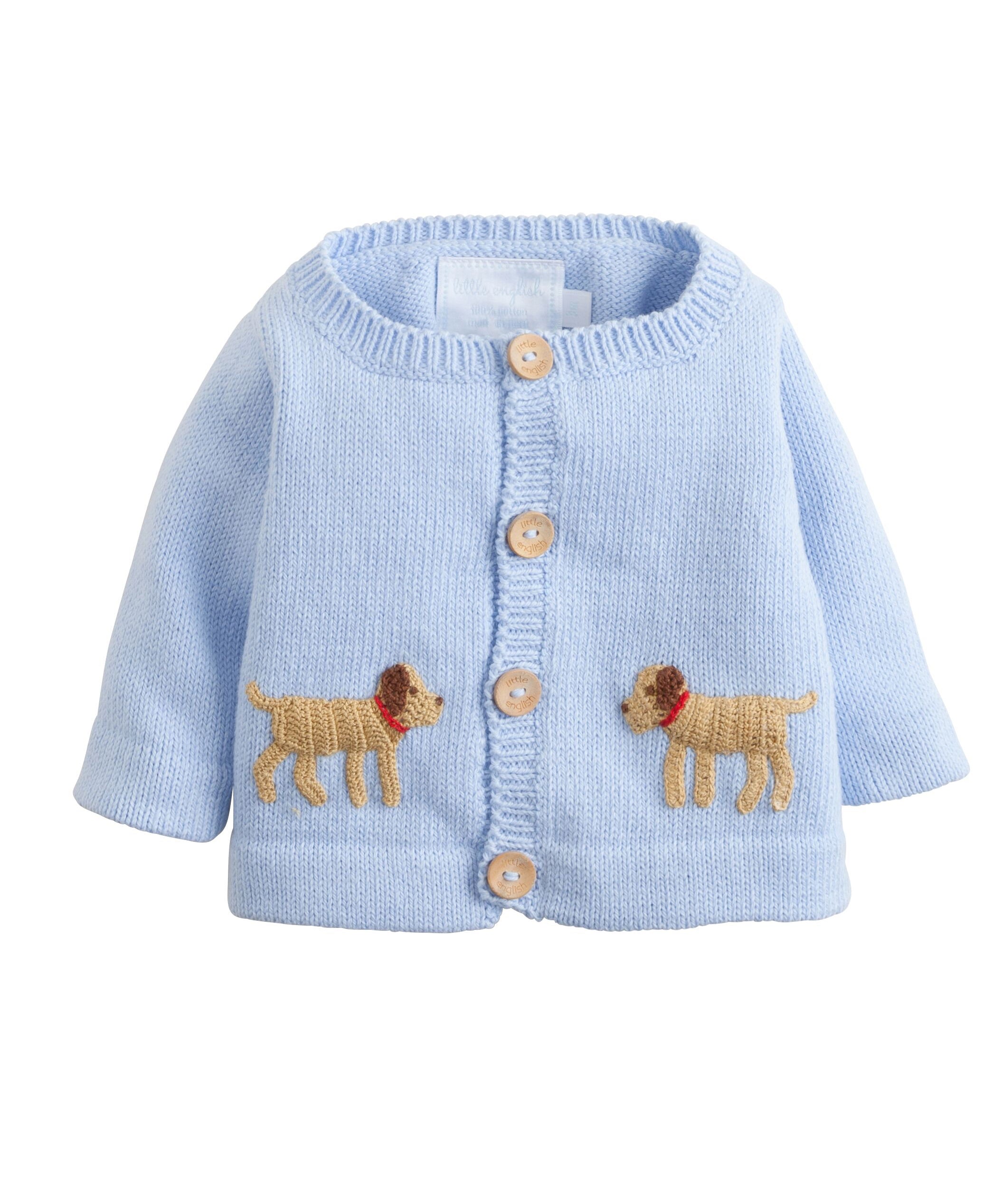 Little English Cardigan Lab Crochet Sweater Jojo Mommy Dallas
