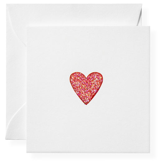 Love You Heart Gift Enclosure Card