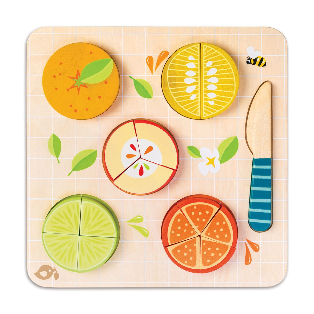 Tender Leaf Toys Fractions Puzzle