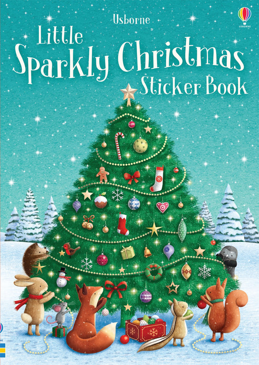 Little Sparkly Sticker Book - Christmas