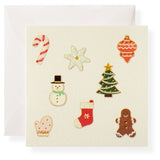 Santa's Cookies Gift Enclosure Card