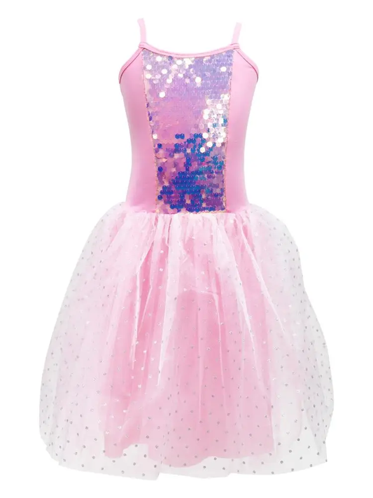 Pink Poppy Romantic Ballet Sequin Sparkle Party Dress