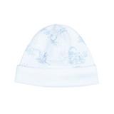 Teddy Bear Toile Baby Hat Nellapima