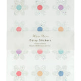 Glitter Daisy Stickers